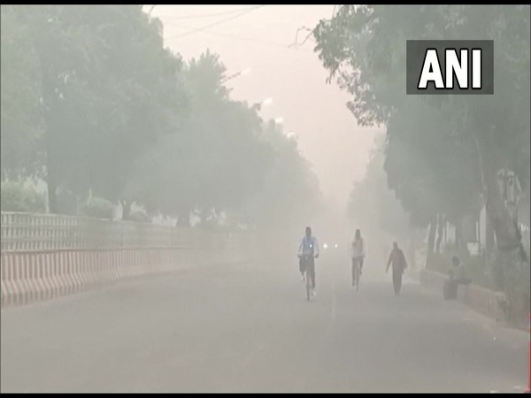 Visuals from Noida. (Photo/ANI)