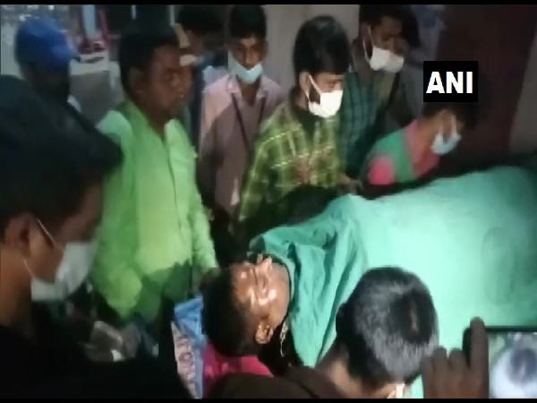 Injured SHO in Bihar's Gaya (Photo/ANI)