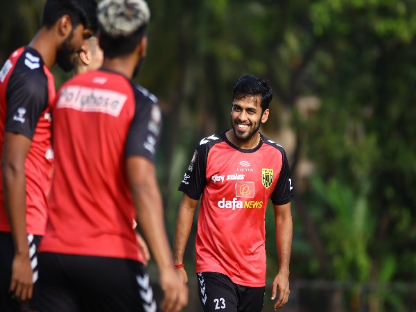 Hyderabad FC players (Image: Hyderabad FC's Twitter)