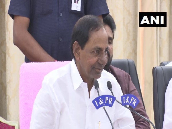 Telangana Chief Minister K Chandrasekhar Rao (Photo/ANI)