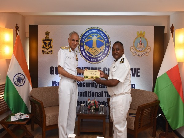 Navy Chief Karambir Singh, Malagasy counterpart discuss strengthening cooperation (Photo credit- Indiannavy Twitter)