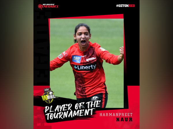 Harmanpreet Kaur (Photo/Renegades WBBL-Twitter)
