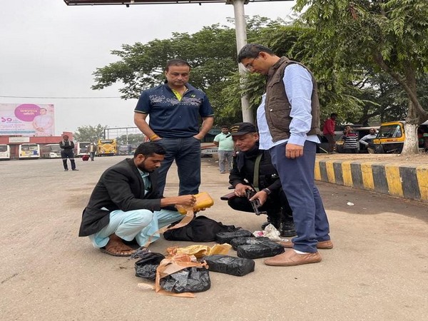 The recovered drugs by Guwahati Police. (Photo/Twitter)
