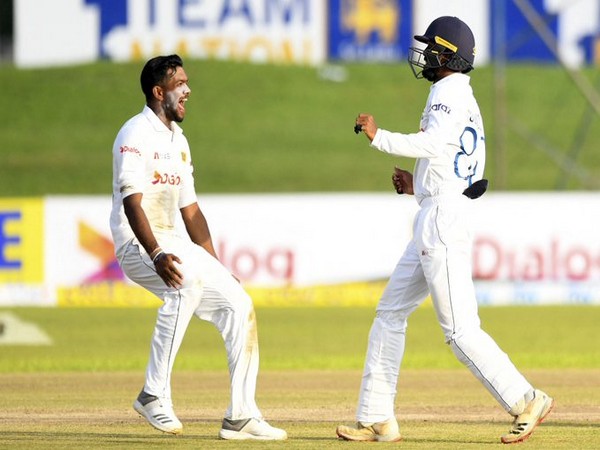 Sri Lanka in action against Windies (Photo/ ICC Twitter)