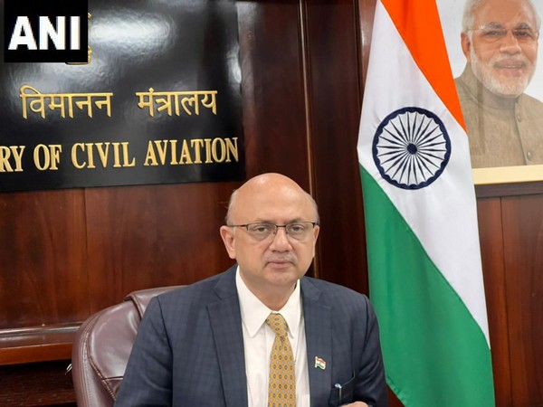 Secretary, Ministry of Civil Aviation Rajiv Bansal (Photo/ANI) 