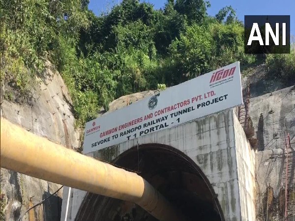 Northeast Frontier Railway's Sevoke-Rangpo Railway Project (Photo/ANI)