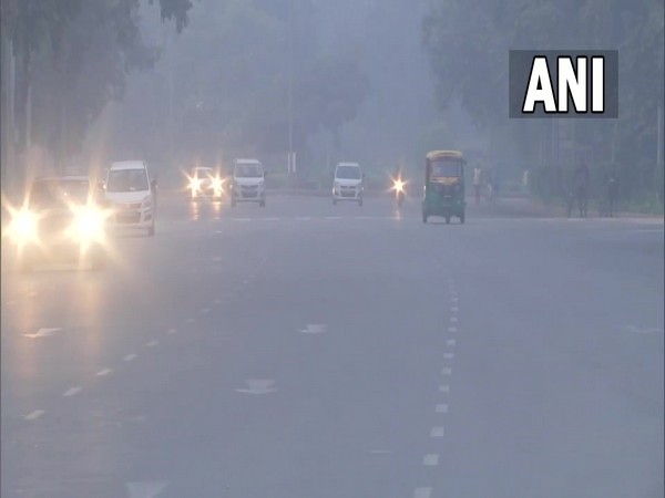 A visual from Delhi's Copernicus Marg on Sunday. (Photo/ANI)