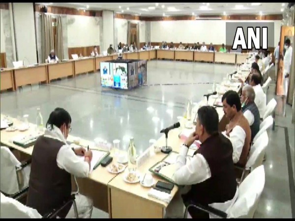 A visual form the meeting in Patna on Tuesday. (Photo/ANI)