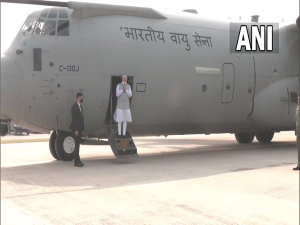 Prime Minister Narendra Modi at UP's Sultanpur (Photo/ANI)