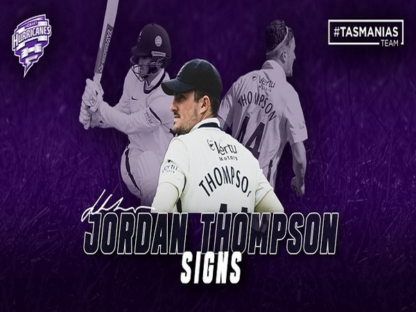  Jordan Thompson (Image: Hobart Hurricanes' Twitter)