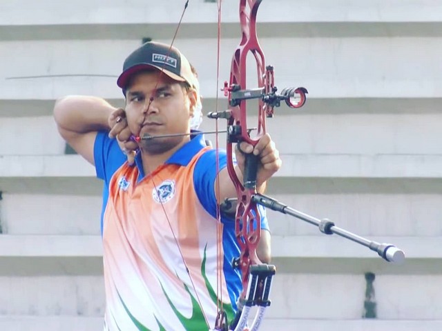 Indian archer Abhishek Verma (Photo/BAI Media-Twitter)