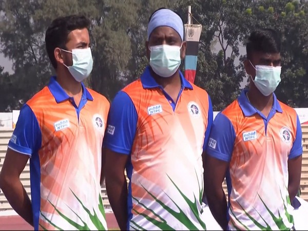 Pravin Jadhav, Parth Salunkhe, and Kapil (Photo: Twitter/SAI Media)