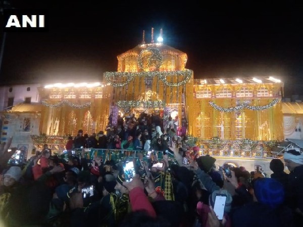 Portals of Uttarakhand's Badrinath temple closed for the winter break on Saturday. 