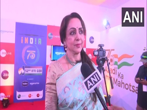 Hema Malini at IFFI Goa (Image Source: Twitter)