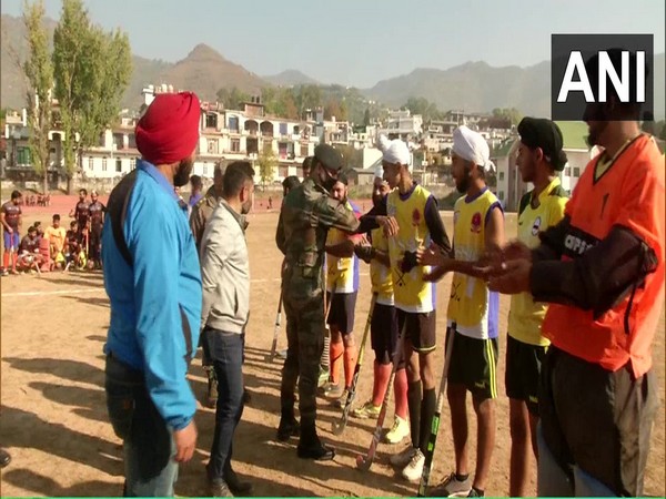 Hockey Premier League organised by Indian Army (Photo:Twitter/ANI)