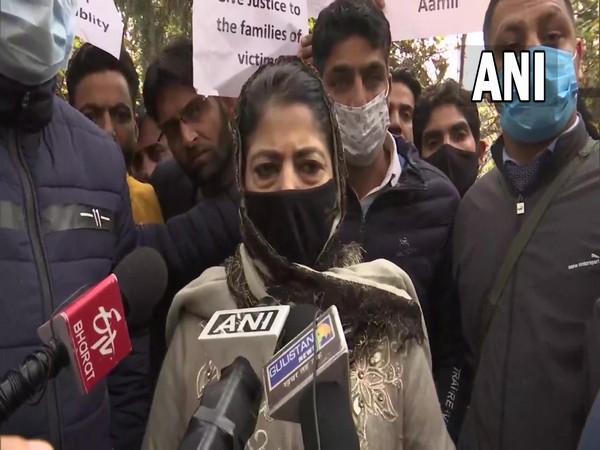 PDP chief Mehbooba Mufti (Photo/ANI)