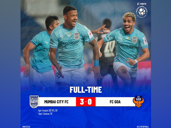 Mumbai City FC defeat FC Goa (Photo/ ISL Twitter)