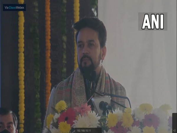Union Minister Anurag Thakur. (Photo/ANI)