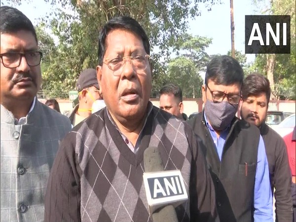 Jharkhand Food and Public Distribution Minister Rameshwar Oraon. (Photo.ANI)