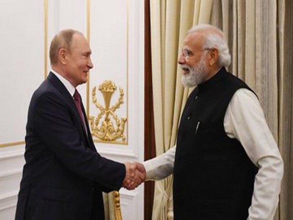 Russian President Vladimir Putin and Prime Minister Narendra Modi