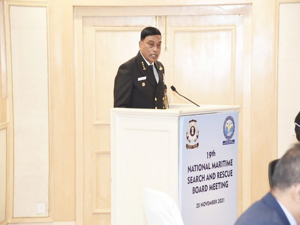 K Natarajan, Director General, Indian Coast Guard