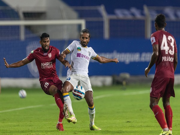 Kerala Blasters against NorthEast United (Photo: Twitter/Indian Super League)