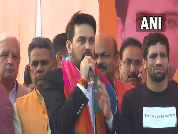 Sports Minister Anurag Thakur
