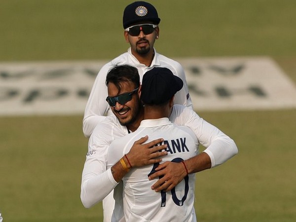 Axar Patel, Mayank Agarwal, and Shreyas Iyer (Photo/ICC-Twitter)