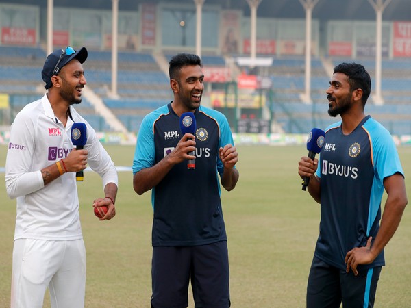 Axar Patel, Ravichandran Ashwin, KS Bharat (Photo/BCCI_Twitter)
