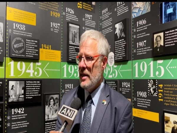 Israel ambassador to India Naor Gilon speaking to ANI