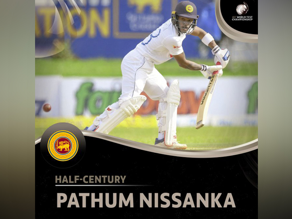 Pathum Nissanka in action (Photo/ ICC Twitter)