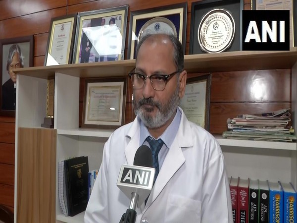 Dr Suresh Kumar, Medical Director,  Lok Nayak Jai Prakash Narayan Hospital, New Delhi. (Photo/ANI)