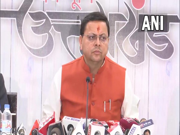 Uttarakhand Chief Minister Pushkar Singh Dhami (Photo:Twitter/ANI)