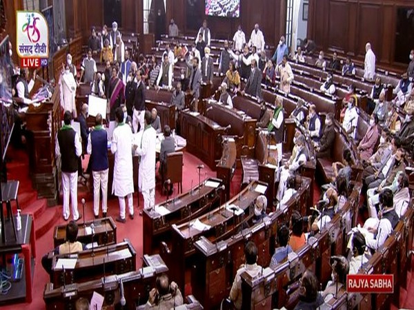 Visual from Rajya Sabha 