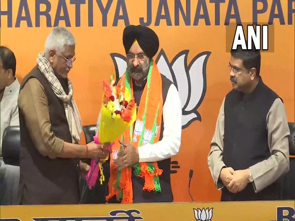 BJP leader Manjinder Singh Sirsa (Photo:Twitter/ANI)