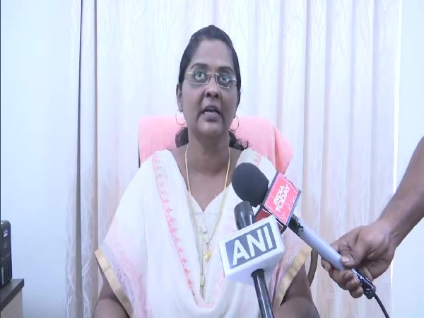 IMD Amaravati Director Stella Samuel speaking to ANI. (Photo/ANI)