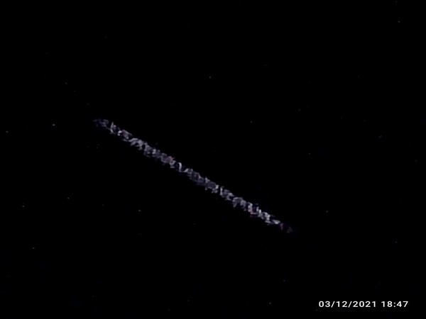 A grab from the viral video. 