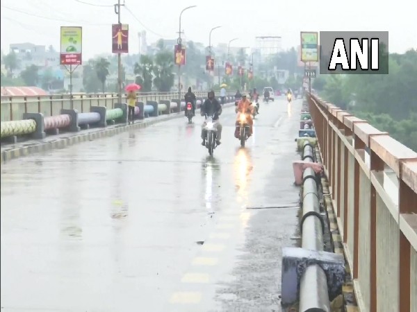 Continuous rainfall in Srikakulam (Photo/ANI) 