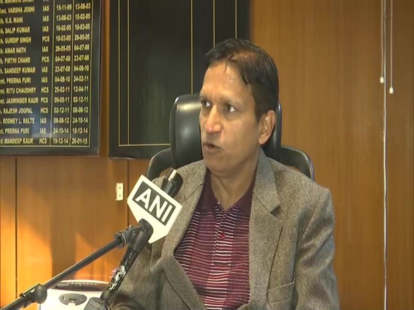 Chandigarh Secretary health and nodal officer, Yashpal Garg (Photo/ANI) 