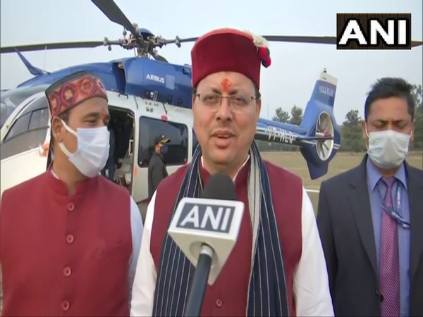 Uttarakhand Chief Minister Pushkar Singh Dhami. (Photo/ANI)