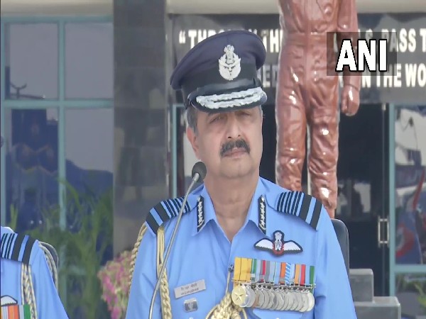 Indian Air Force chief Air Chief Marshal VR Chaudhari (Photo/ANI)
