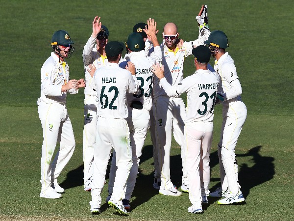 Nathan Lyon celebrating after taking wicket (Photo: Twitter/ICC)