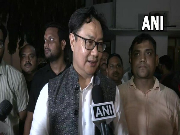 Union Law and Justice Minister Kiren Rijiju (Photo/ANI)