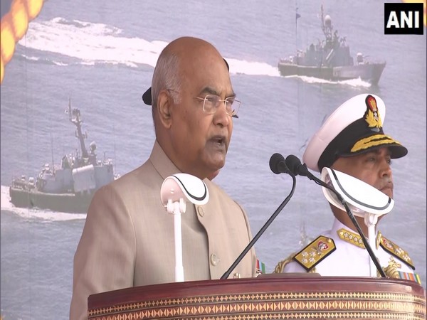 President Ram Nath Kovind in Mumbai, Maharashtra. (Photo.ANI)