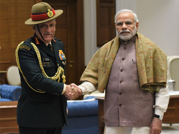 PM Modi with CDS General Bipin Rawat. (File Photo ANI)