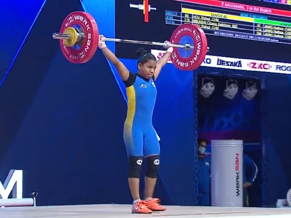 Weightlifter Jhilli Dalabehera (Photo: Twitter/SAI Media)
