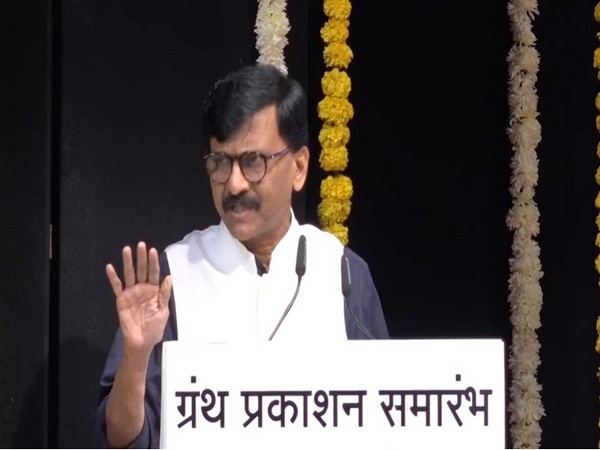 Shiv Sena leader Sanjay Raut (Photo/ANI)