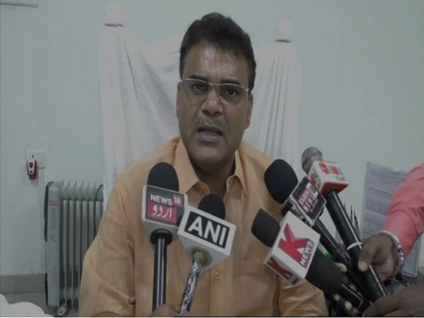 Aligarh district magistrate, CB Singh [Photo/ANI]