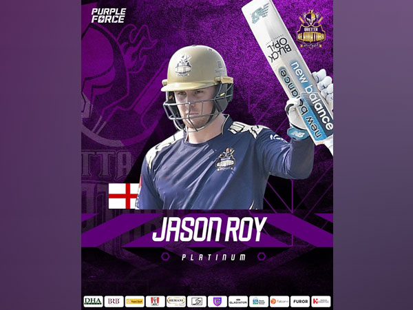 England batter Jason Roy (Image: Quetta Gladiators' Twitter)