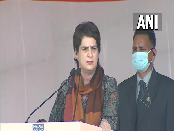 Congress General Secretary Priyanka Gandhi Vadra (Photo:ANI)